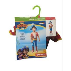Santiago of the Seas 2T Toddlers Halloween Costume Dress Up Pretend Play NEW